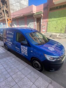 Agence de publicité Marrakech - habillage voiture