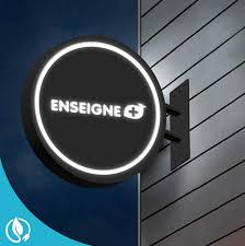 Panneaux publicitaires lumineux marqué en leds faciles à installer